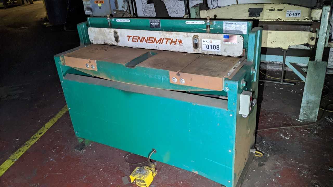 Tennsmith hydraulic squaring shee - PRESSES Tennsmith hydraulic squaring shee - PRESSES