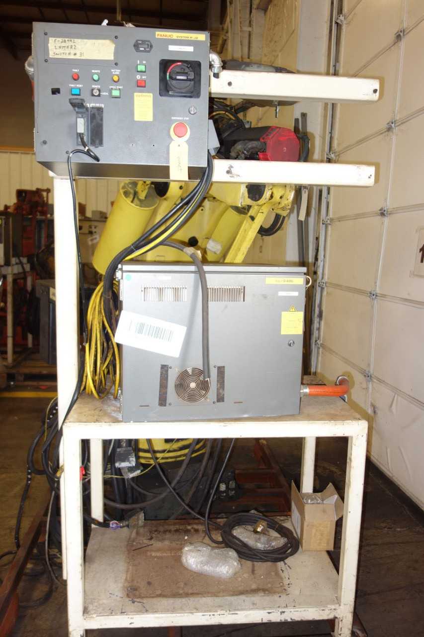 GE FANUC S-420iW ROBOT WITH R-J2 CONTROLLER - INDUSTRIAL ROBOTS
