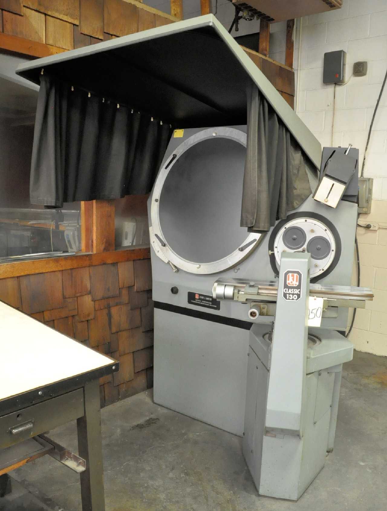 Jones and Lamson Model 130 Optical Comparator - MACHINING ACCESSORIES & TOOLING