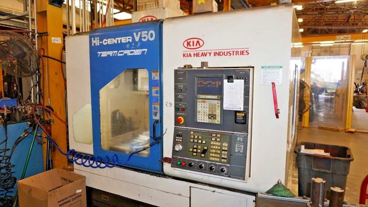 KIA High Center V50 Vertical Mill - VERTICAL MILLING MACHINES
