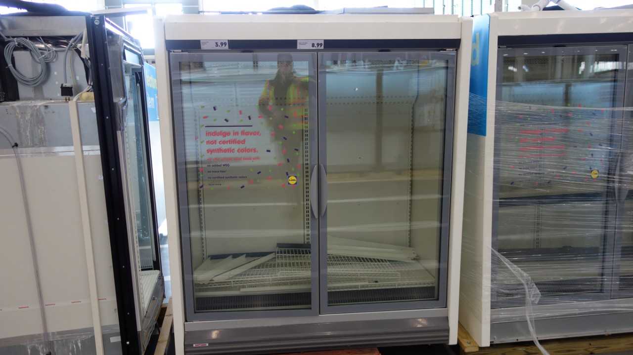 AHT VENTO GREEN MC FREEZE 156 2 DOOR MULTI-SHELF CHEST CAKE FREEZER 1.050W 208-240V-AC