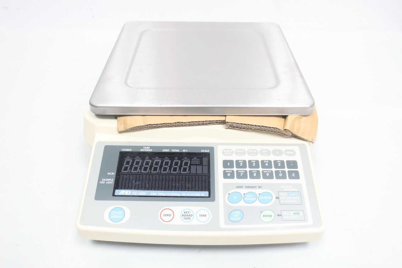 A&D FC20KI HI-RES COUNTING SCALE ANALYTICAL BALANCES AND SCALE - SCALES