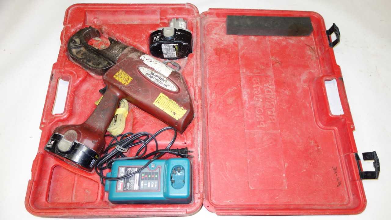 BURNDY PATRIOT PAT750-18V HYDRAULIC BATTERY OPERATED CRIMPER - ELECTRIC POWER TOOLS