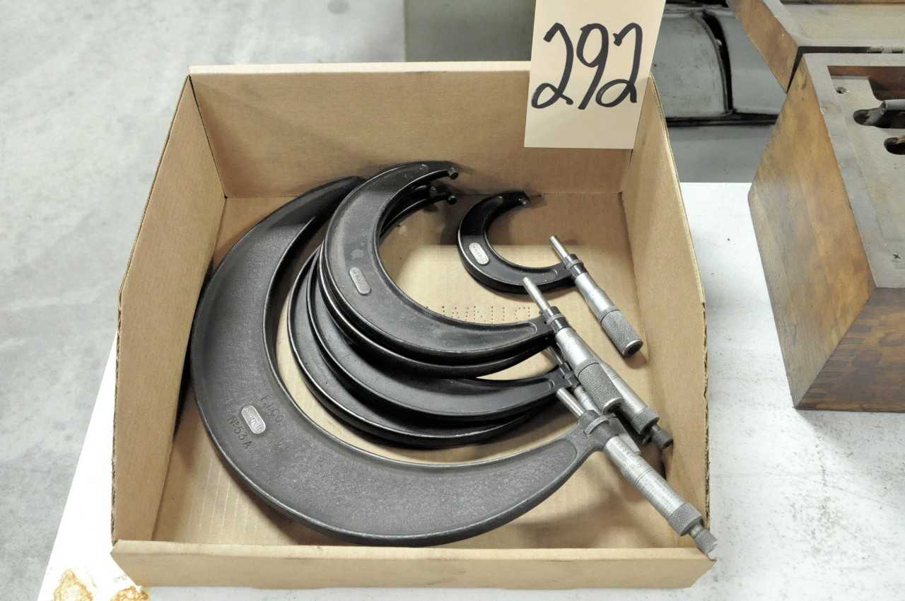 Lot 6 Asstd Micrometers in 1 Box - ELECTRIC POWER TOOLS