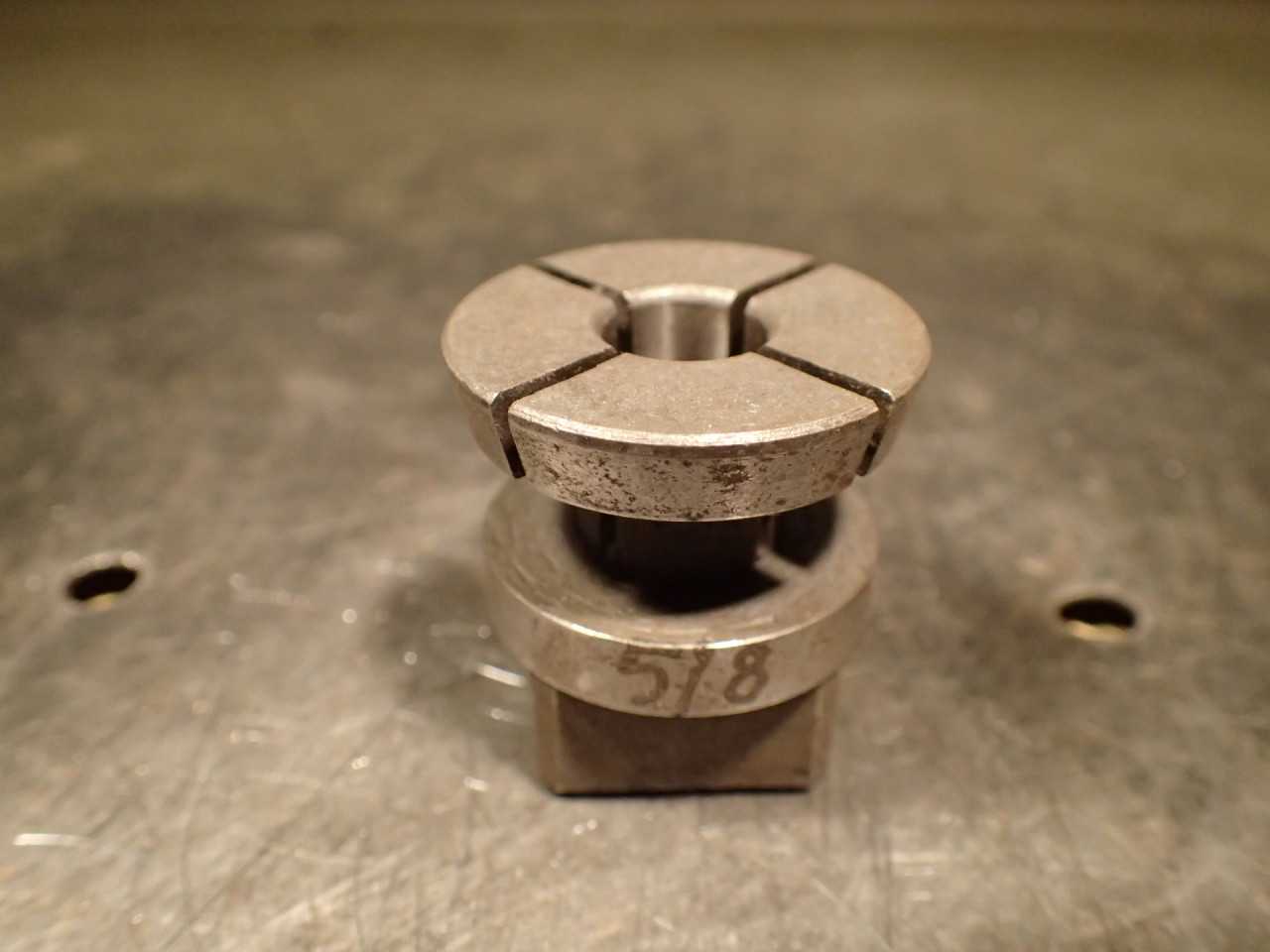 Ziegler 3LX-480C Square Drive Tap Collet: 5/8" -N FL Tool 3-TC-480 TA3-480C LX3 - HOLEMAKING TOOLS