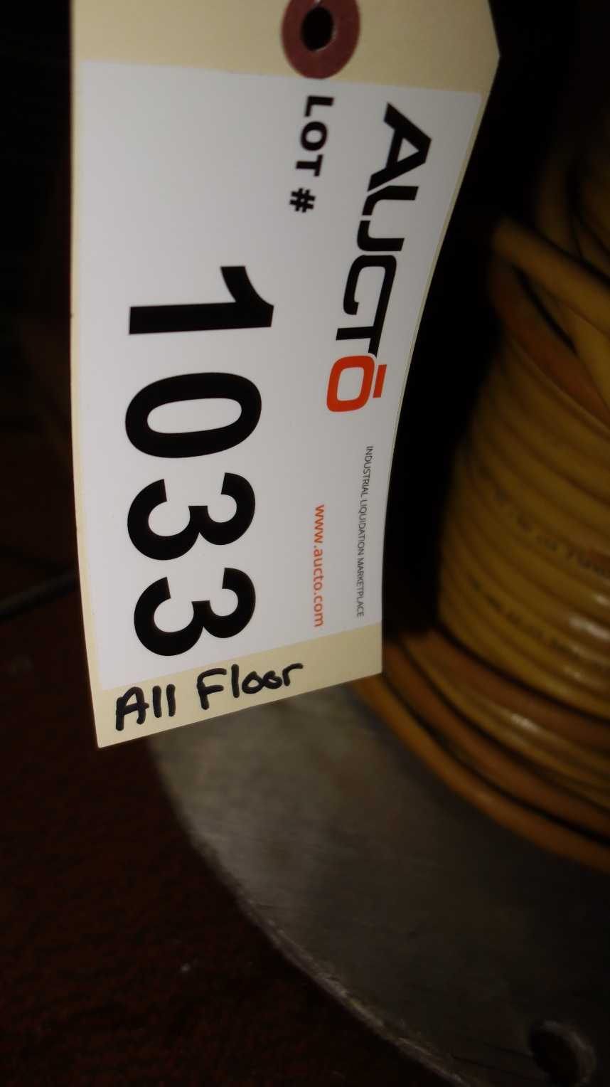 LOT OF ASSORTED SPOOLS OF WIRE - ELECTRICAL COMPONENTS