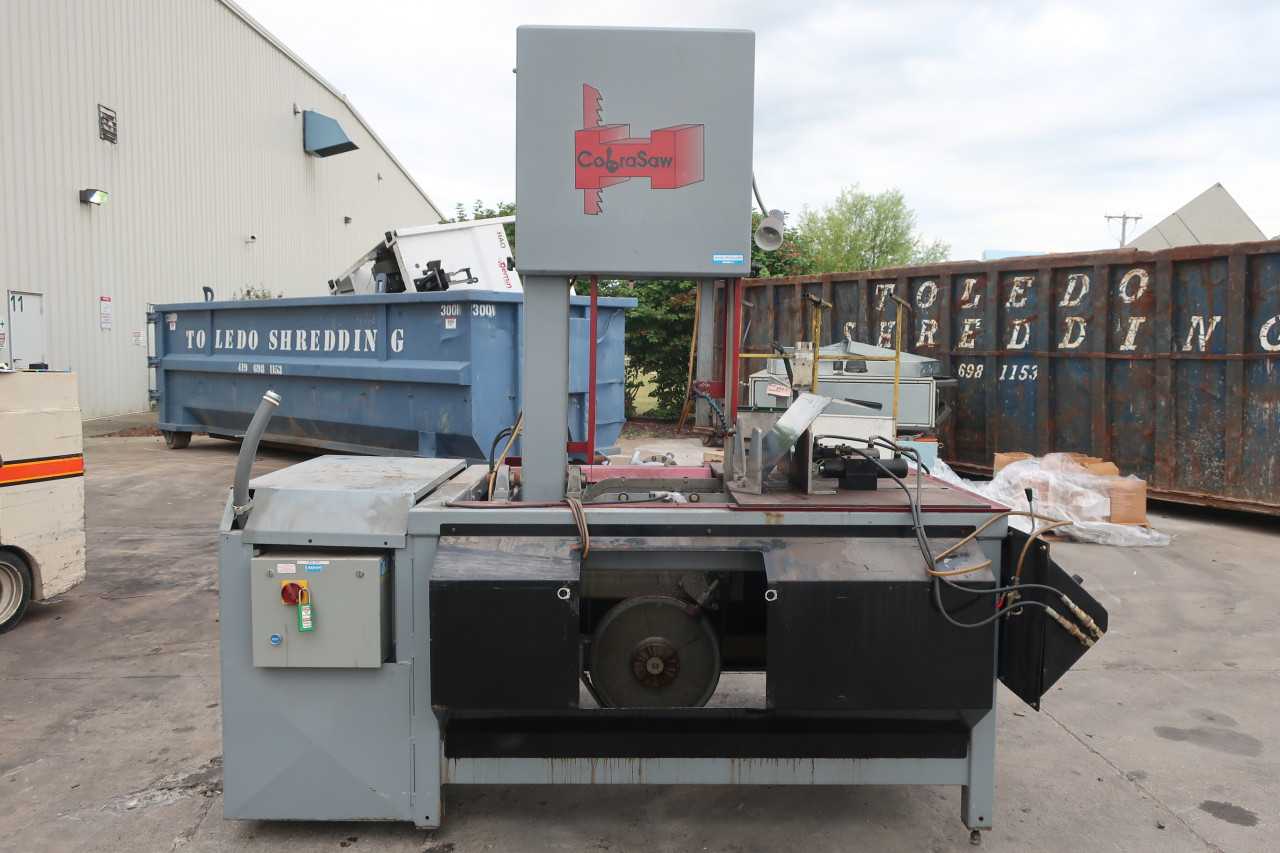 COBRA SAW VH1820HD 208V 60CY 3PH 10HP BANDSAW - ELECTRIC POWER TOOLS
