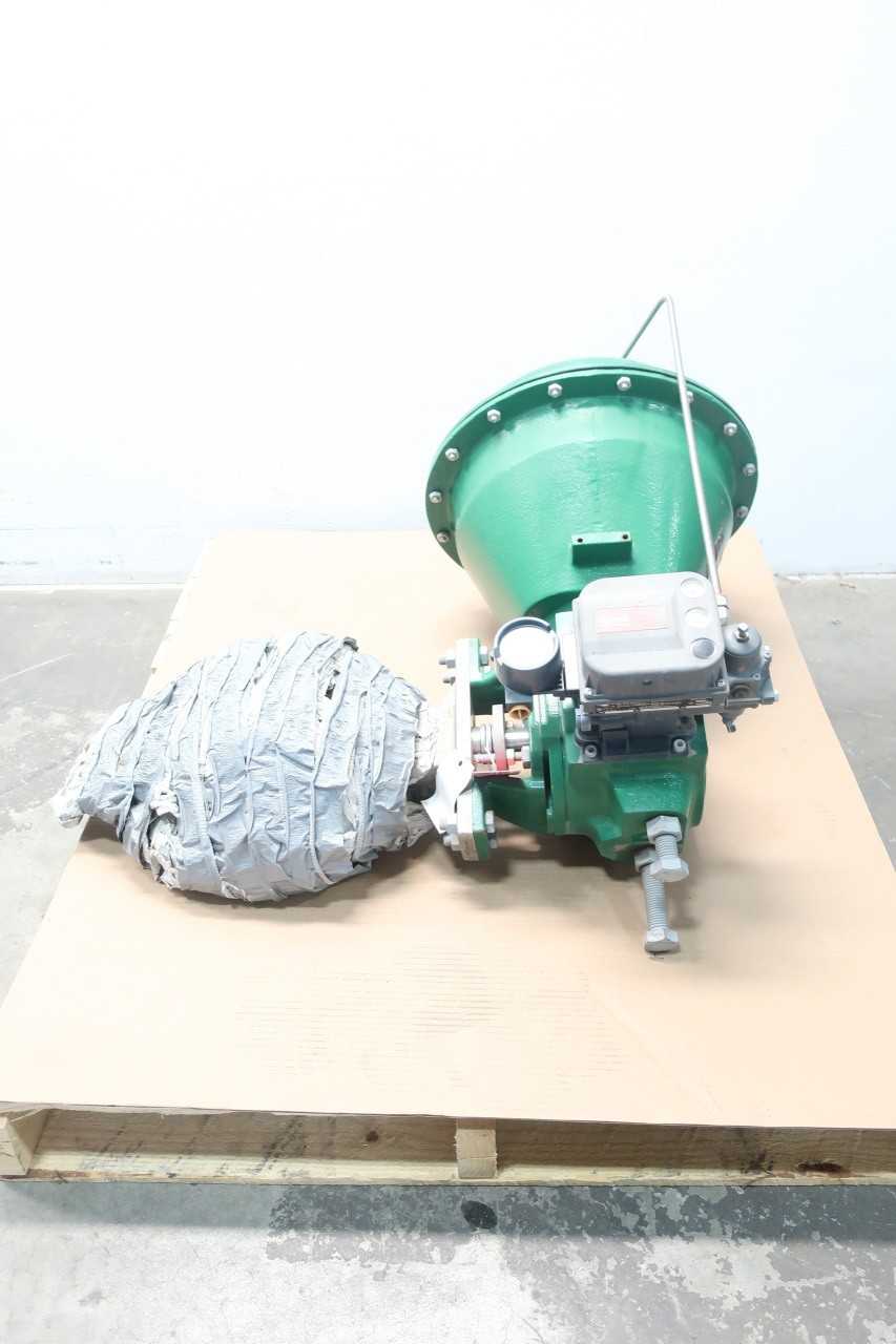FISHER 8580 TYPE 2052 150 STAINLESS DVC6200 8IN CONTROL VALVE - CONTROL VALVE