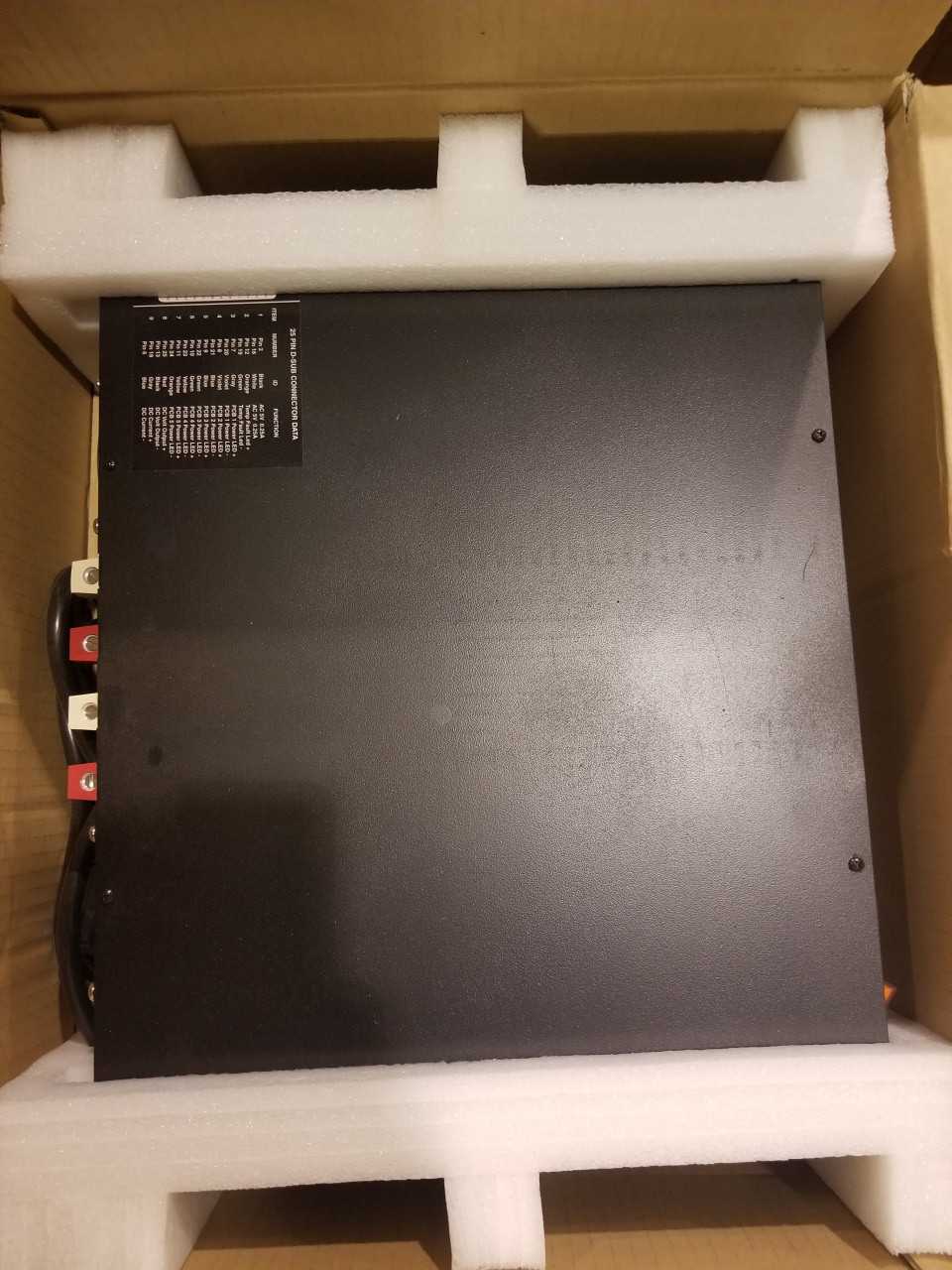 BATTERY CHARGER - PLC-2430 (QTY-1) - ELECTRICAL COMPONENTS