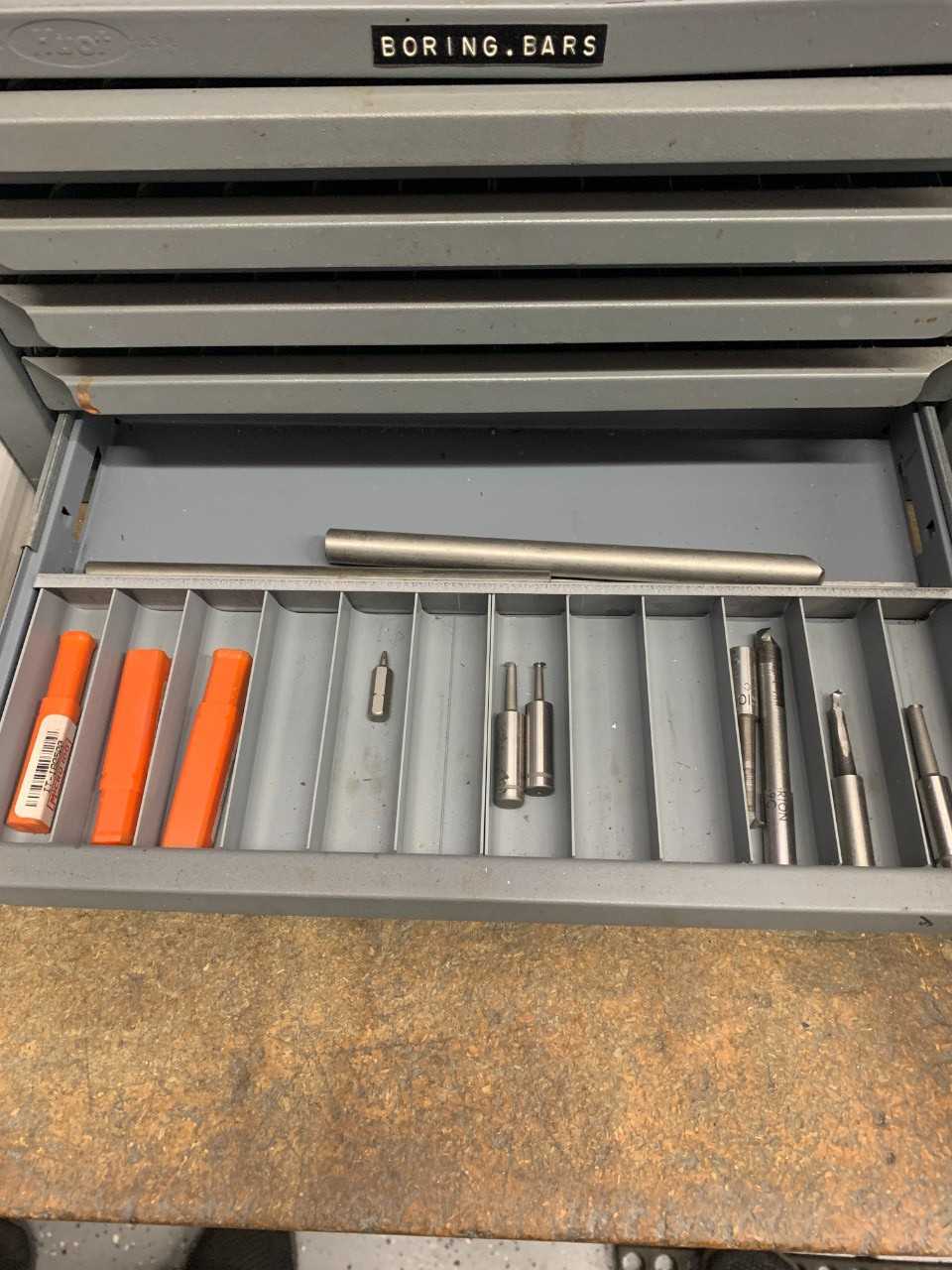 (5) Drawer Organizer (Contents Included) - TOOL STORAGE