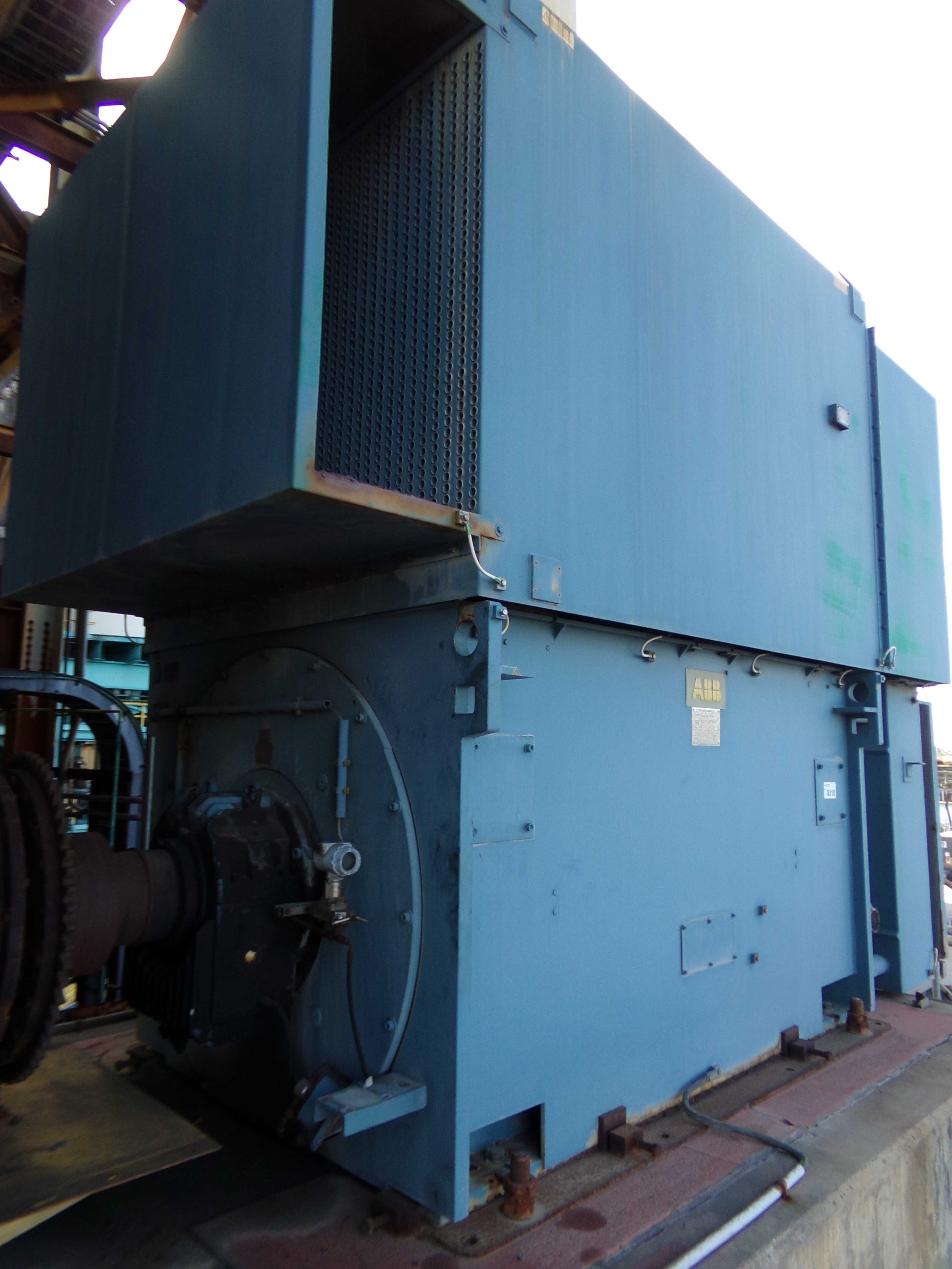 2008 ABB AMC 800M8A BSFV 3 PHASE INDUCTION MOTOR - ELECTRIC MOTORS
