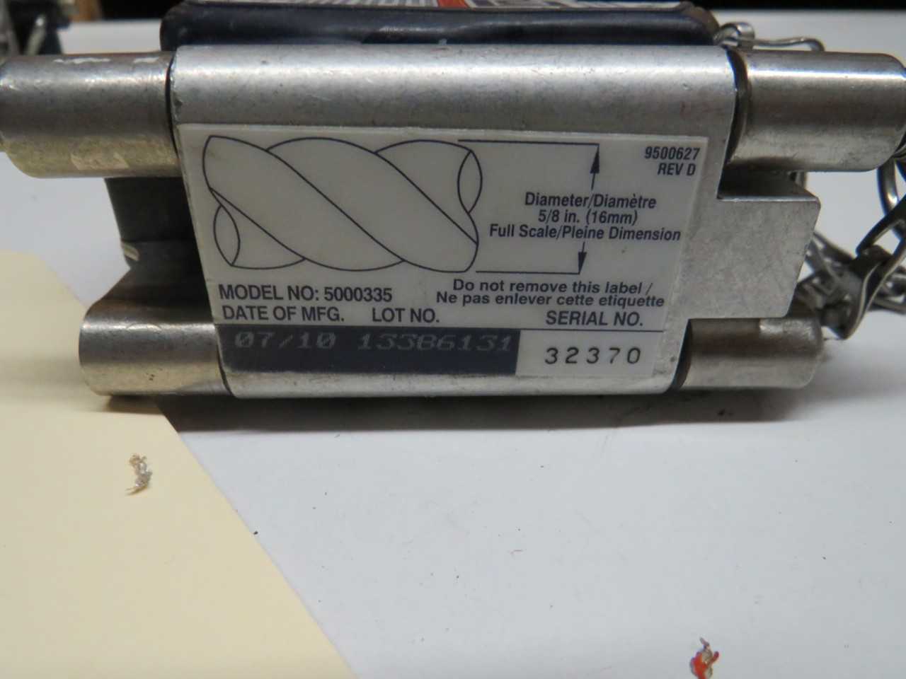LOT OF 4 SALA MODEL 5000335 5/8 IN, ROPE HARNESS - SAFETY SWITCH