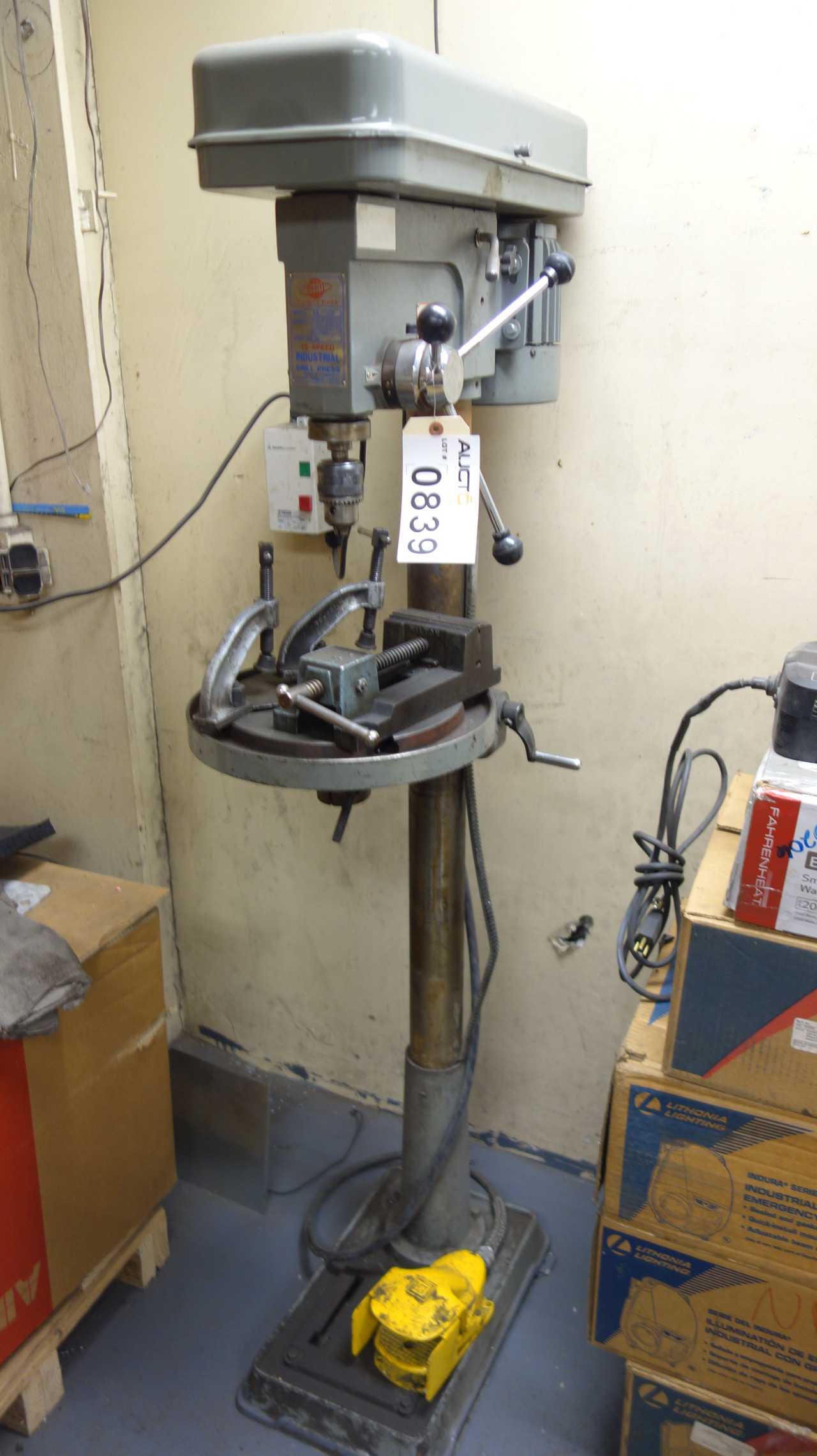 ORBIT OR-1758 F 16 SPEED DRILL PRESS - MISCELLANEOUS