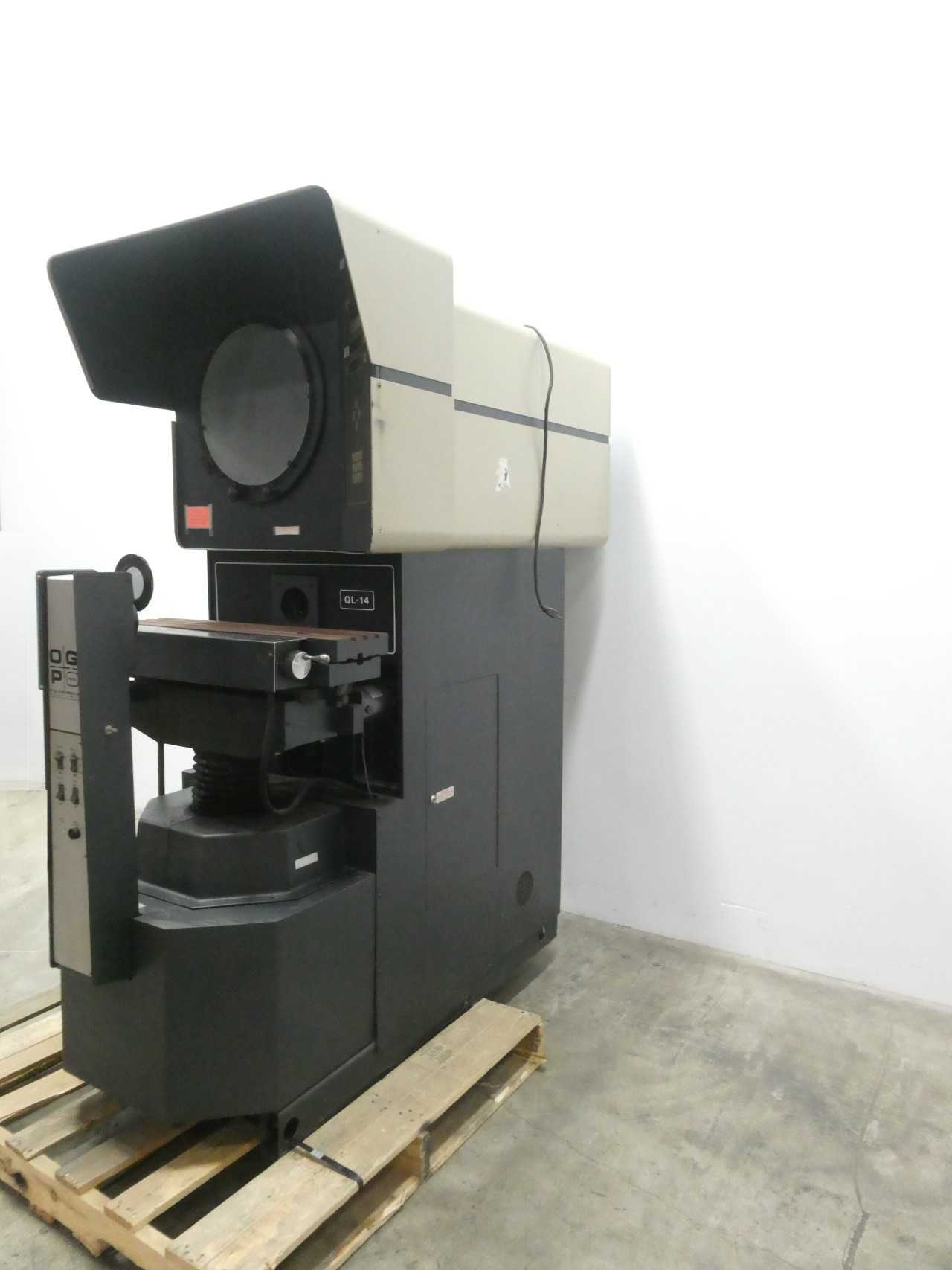 OPTICAL GAGING PRODUCTS QL-14 OPTICAL COMPARATOR TEST EQUIPMENT - PROCESS EQUIPMENT