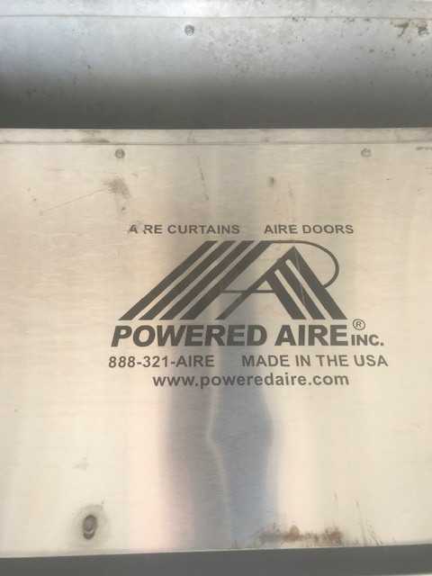 (2) Air Curtains/Air Doors - MISCELLANEOUS