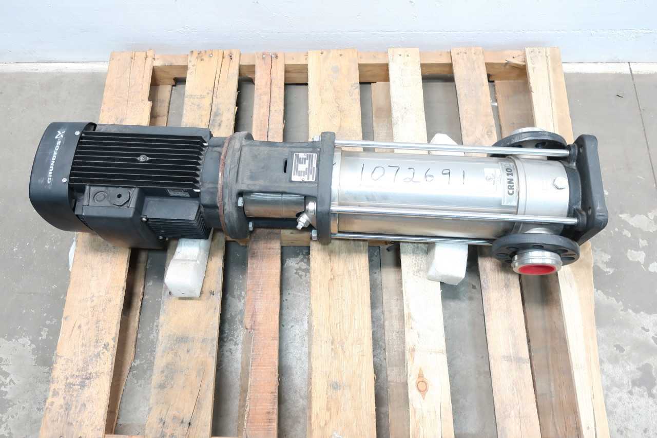 GRUNDFOS CRN10 VERTICAL MULTISTAGE CENTRIFUGAL PUMP - CENTRIFUGAL PUMP