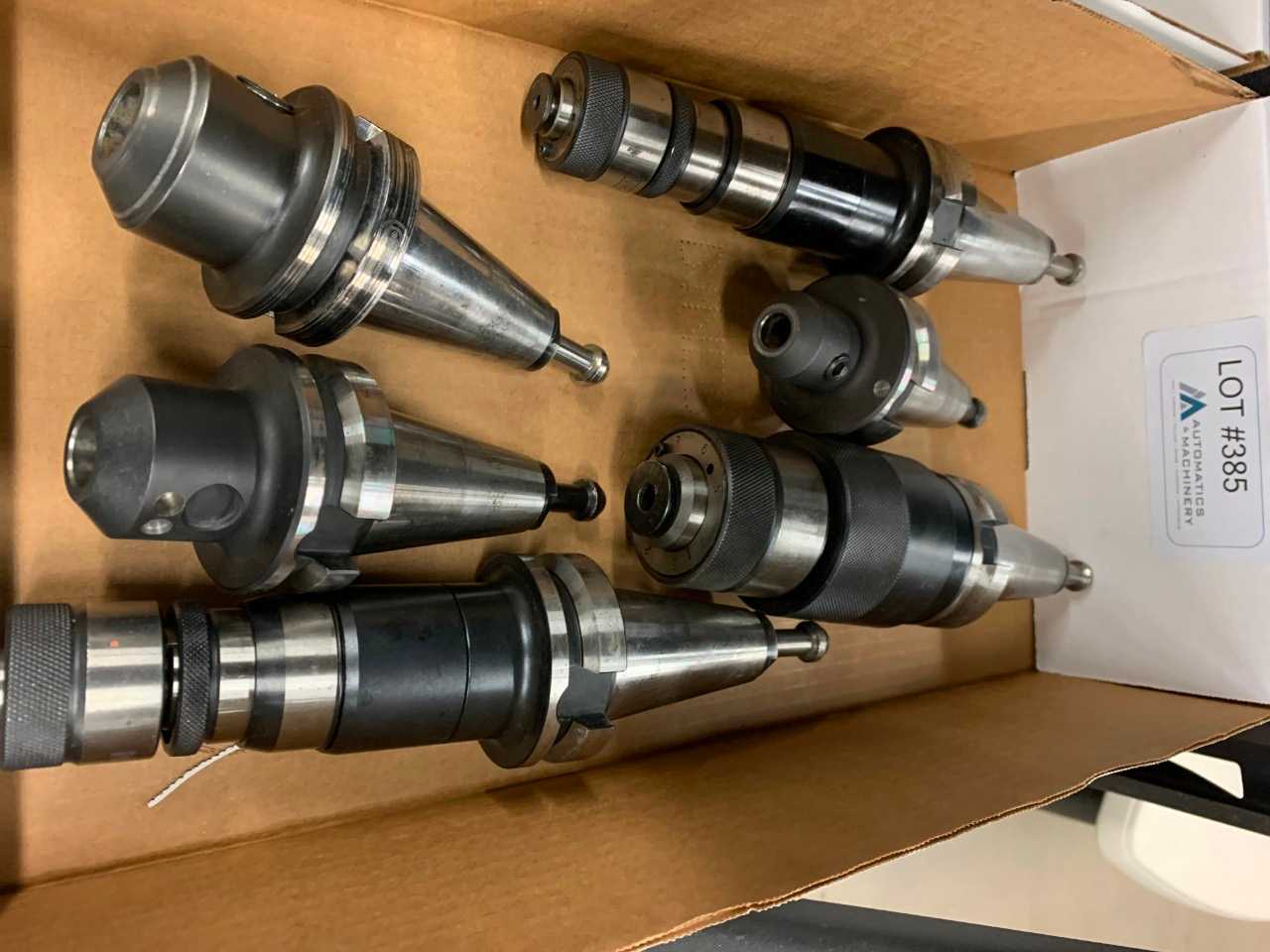 (6) BT 40 Toolholders - ELECTRIC POWER TOOLS