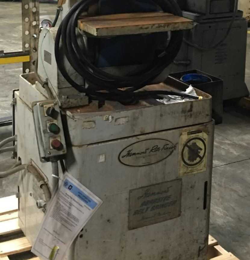 HAMMOND BELT SANDER - GRINDING MACHINES
