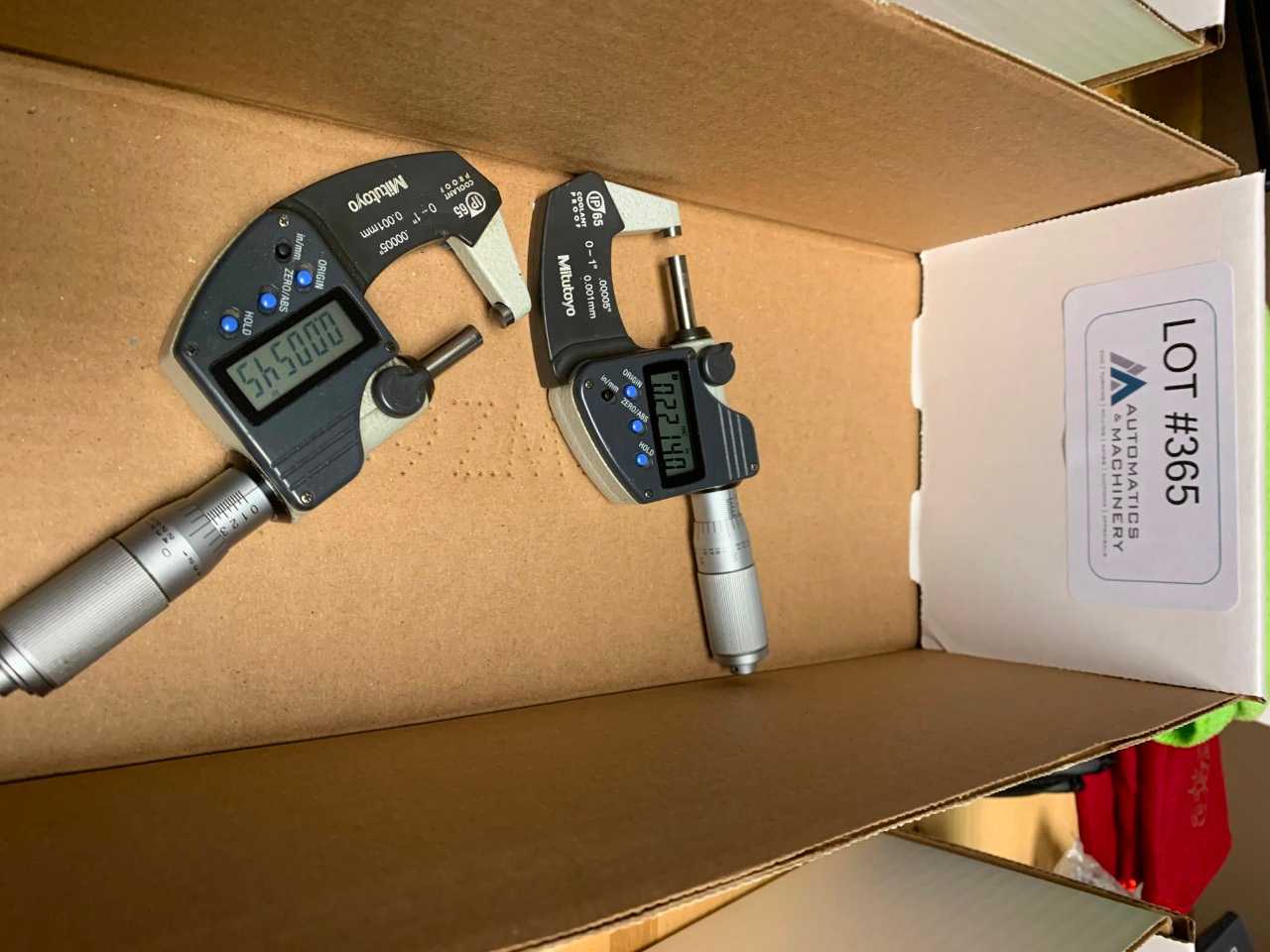 Mitutoyo Digital Micrometers - ELECTRIC POWER TOOLS