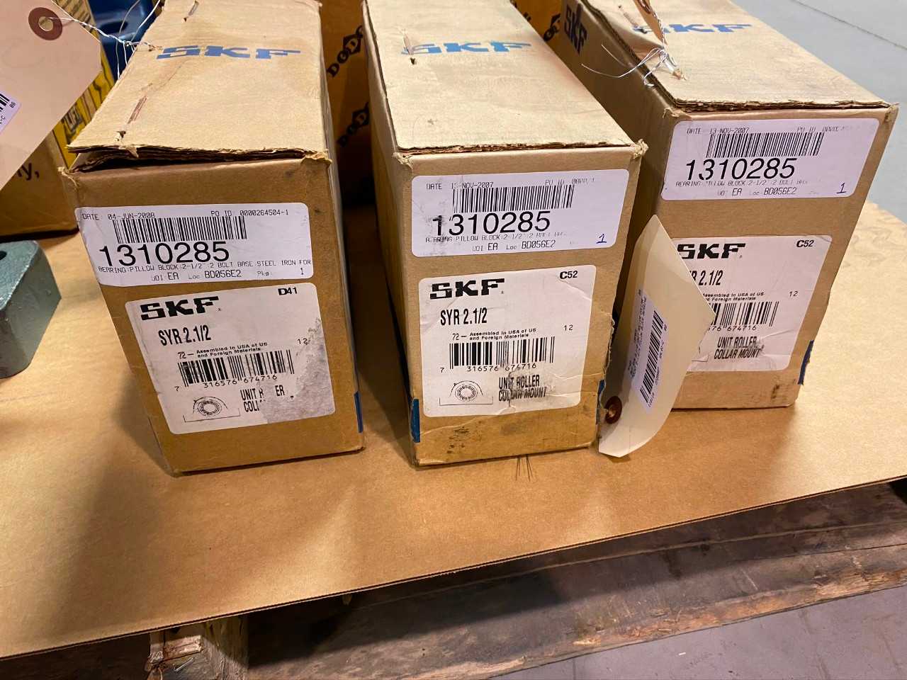 1 PALLET OF ASSORTED BEARINGS - BEARINGS