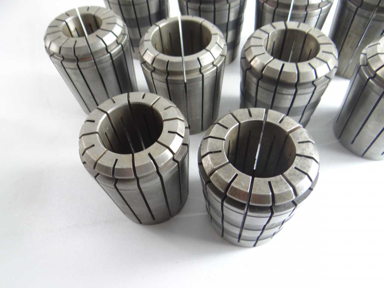 LOT OF 10 TG200 COLLETS ERICKSON - MACHINING ACCESSORIES & TOOLING