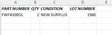 NEW SURPLUS BREAKERS - MISCELLANEOUS