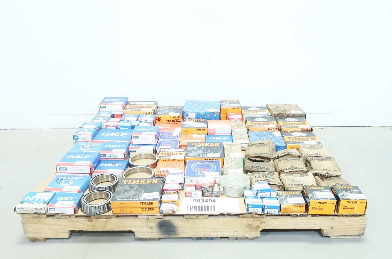 1 PALLET OF ASSORTED BEARINGS - BEARINGS