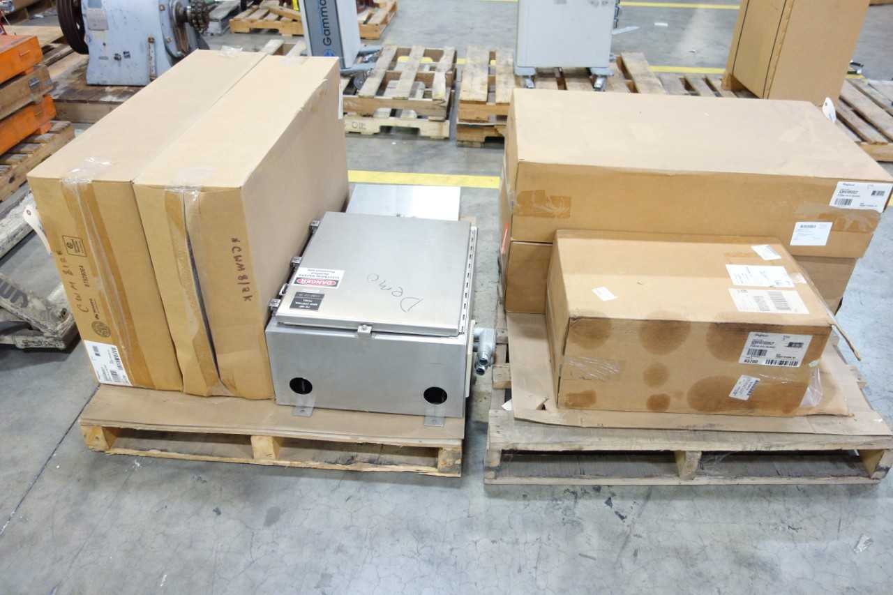 LOT OF 7 HOFFMAN SS ENCLOSURES - INDUSTRIAL PARTS