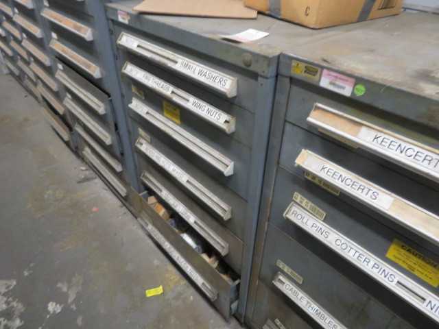6 Drawer Stanley Vidmar and contents - MISCELLANEOUS