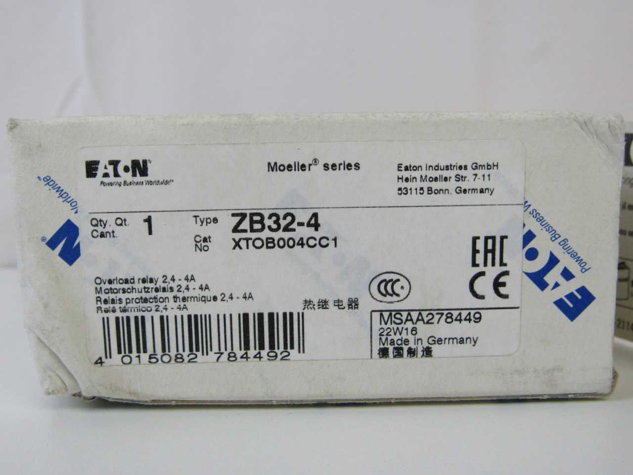 Quantity of 13x XTOB004CC1 Relays - ELECTRICAL COMPONENTS