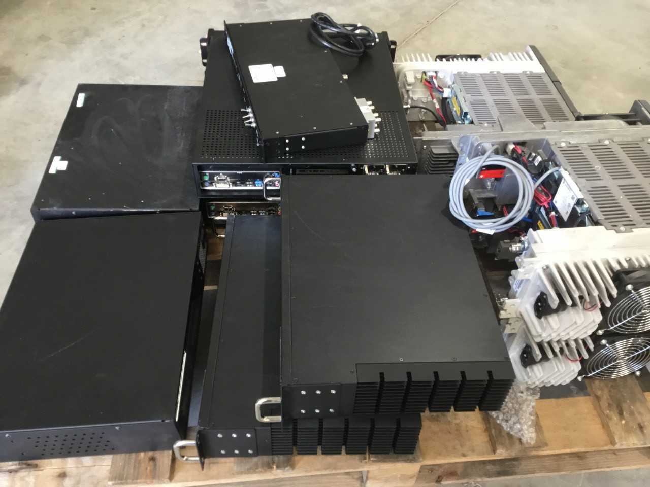 Assorted Pallet of Electronic Communication Equipment - AUTOMATION & CONTROLS