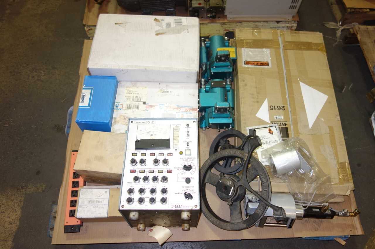 4 PALLETS OF ASSORTED AUTOMOTIVE SURPLUS - INDUSTRIAL PARTS