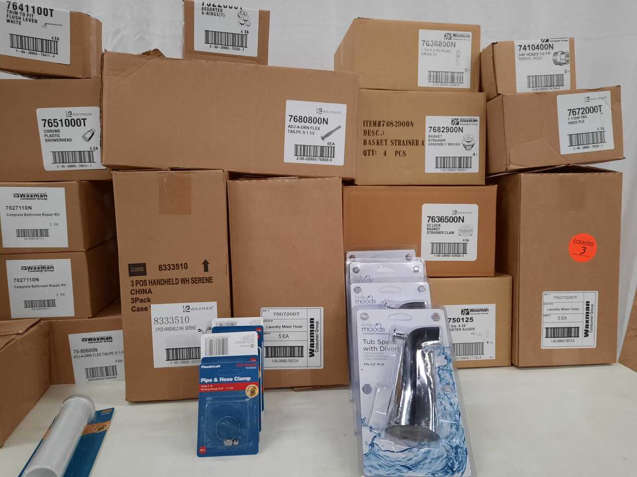 Quantity of 1x PLUMBINGLOT1 Plumbing Accessories - INDUSTRIAL PARTS