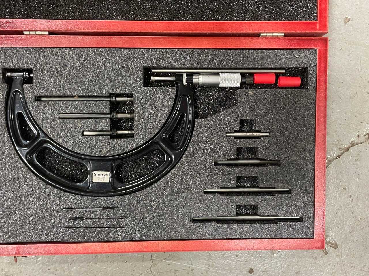 Starrett No 224 Micrometer 2"-6" - MISCELLANEOUS