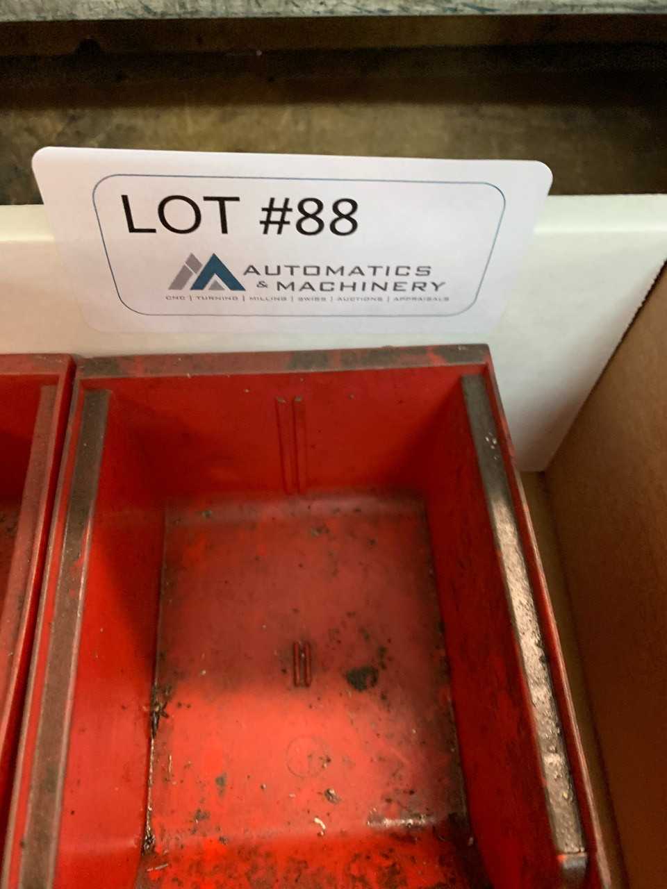 Empty Organizer Bins - TOOL STORAGE