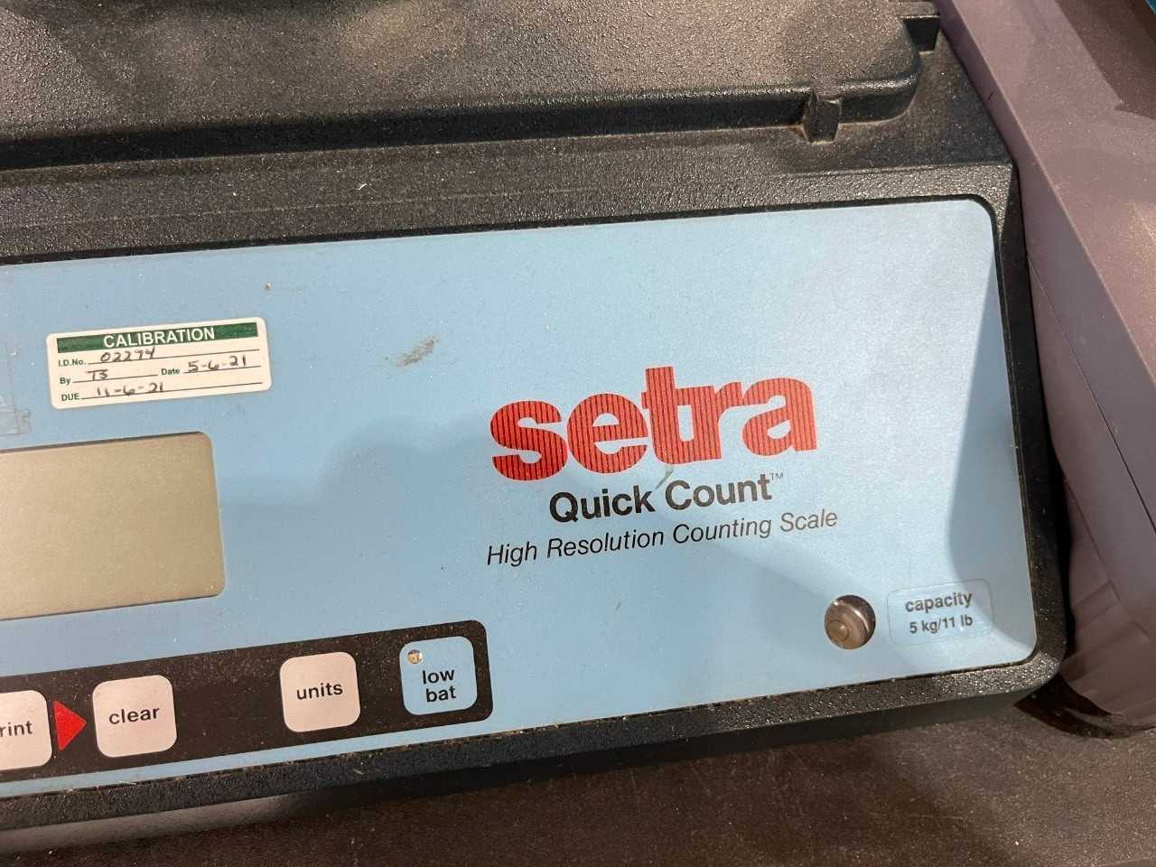 Setra High Resolution Counting Scale - MISCELLANEOUS