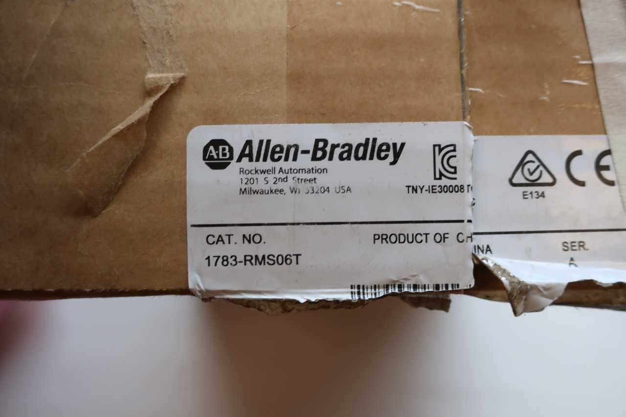 ALLEN BRADLEY 1783-RMS06T STRATIX 8300 ETHERNET SWITCH - AUTOMATION & CONTROLS