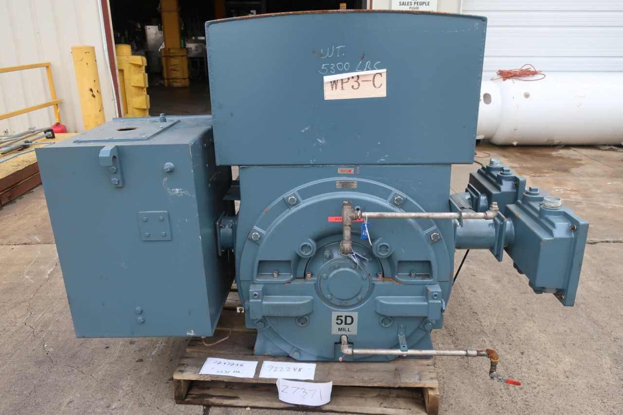 SIEMENS TYPE CG INDUCTION MOTOR 2300V-AC 588Z 400HP 3PH 889RPM - ELECTRIC MOTORS