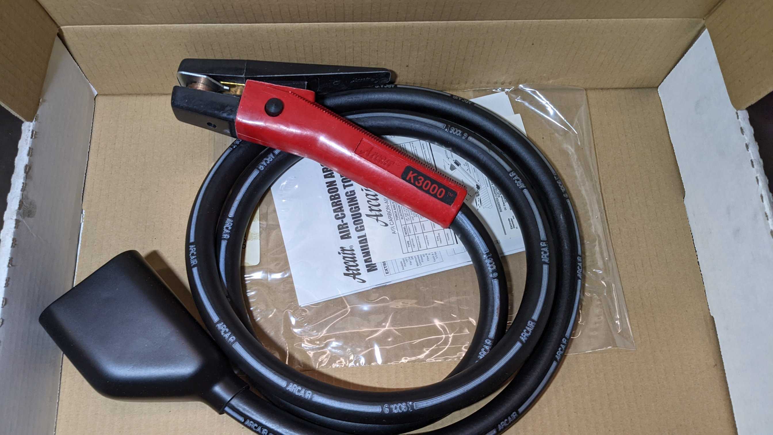 LOT OF 3 TORCH & CABLE - WELDING EQUIPMENT