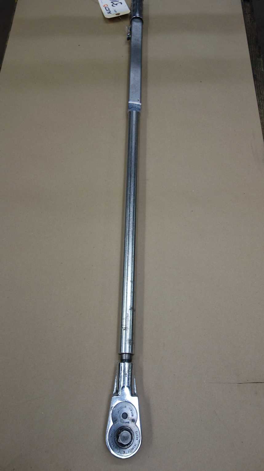 SNAP-ON TQR 600 600 FT LBS TORQUE WRENCH - HAND TOOLS