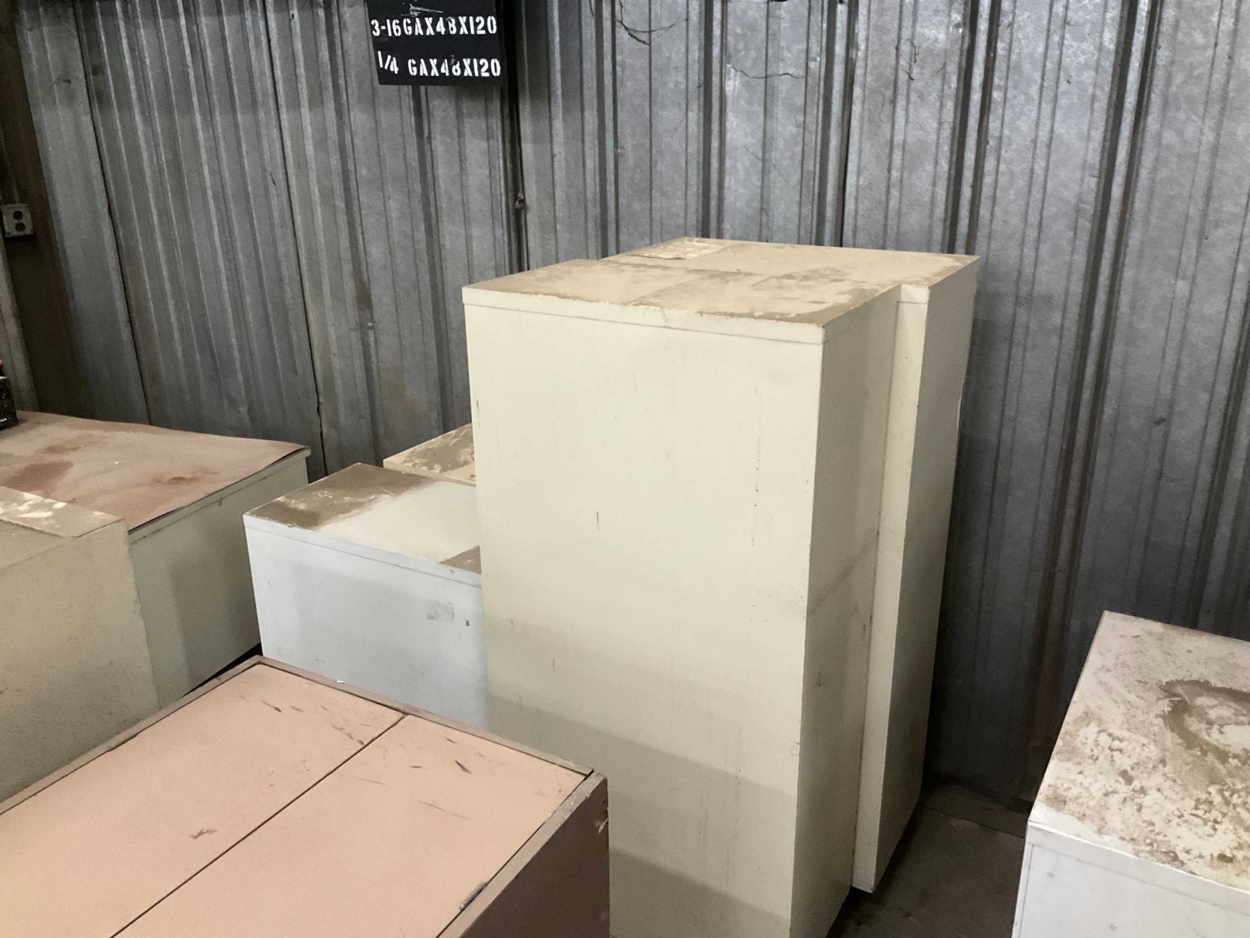 BULK QTY OF FREE STANDING STORAGE CABINET