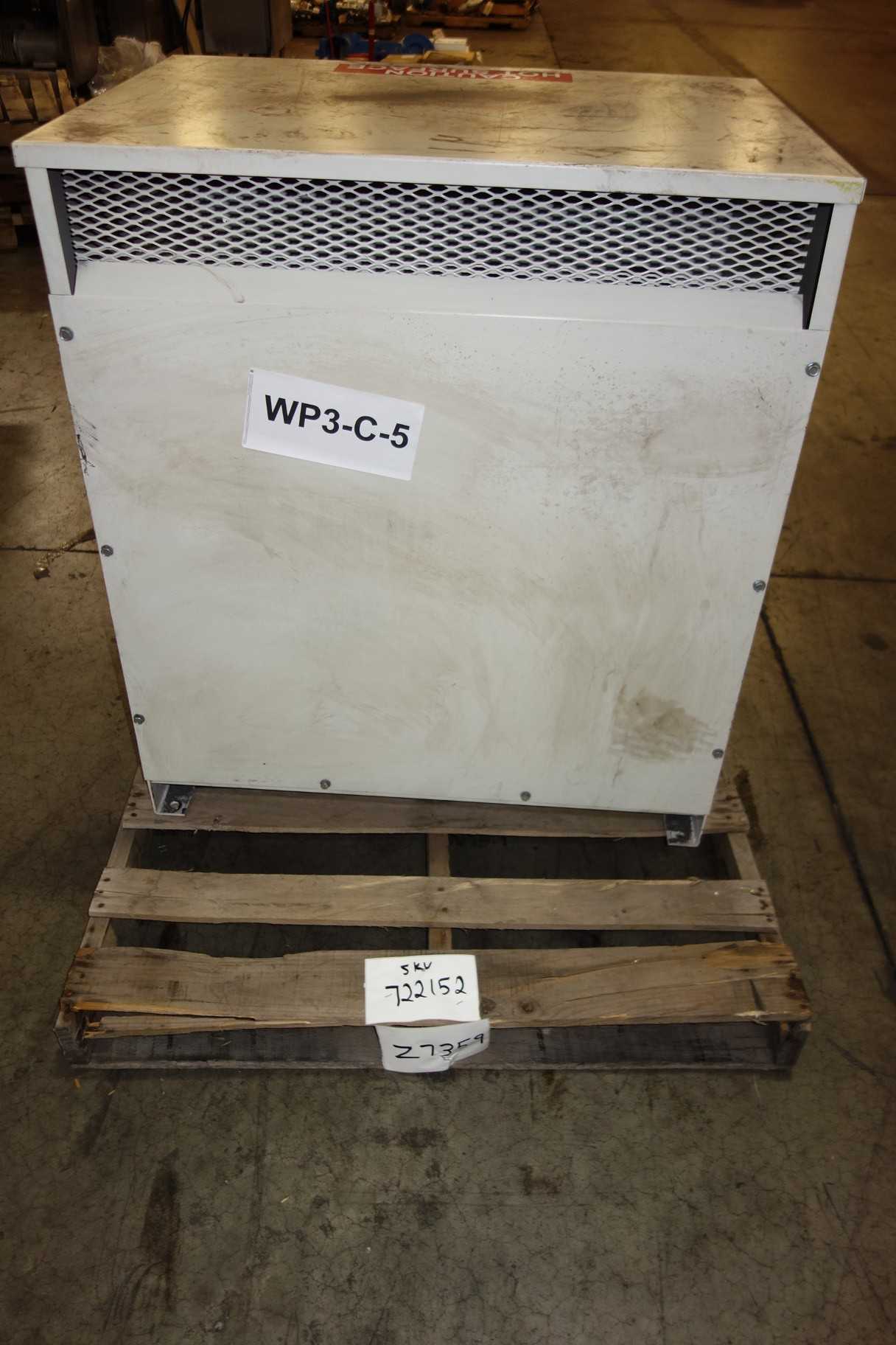 CONTROLLED POWER COMPANY DOUBLE MAGNETIC CONVERSION LINE-INTERACTIVE POWER CONDITIONER 208/240/480V-AC 16.9/15KVA 1PH 5DMZX-15K-8-PI - CONTROL TRANSFORMERS