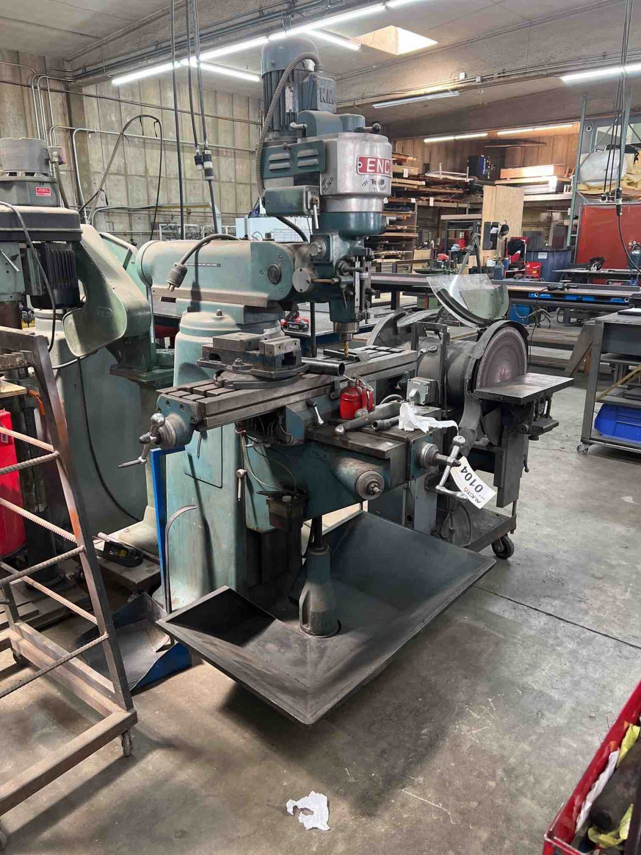 Enco Vertical Milling Machine - VERTICAL MILLING MACHINES