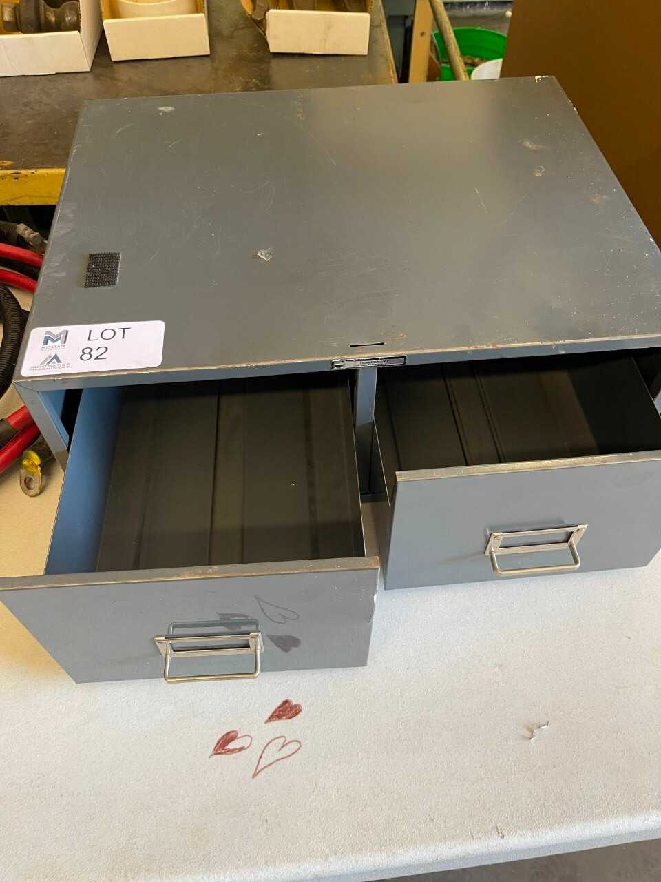 2 drawer small cabinet - TOOL STORAGE