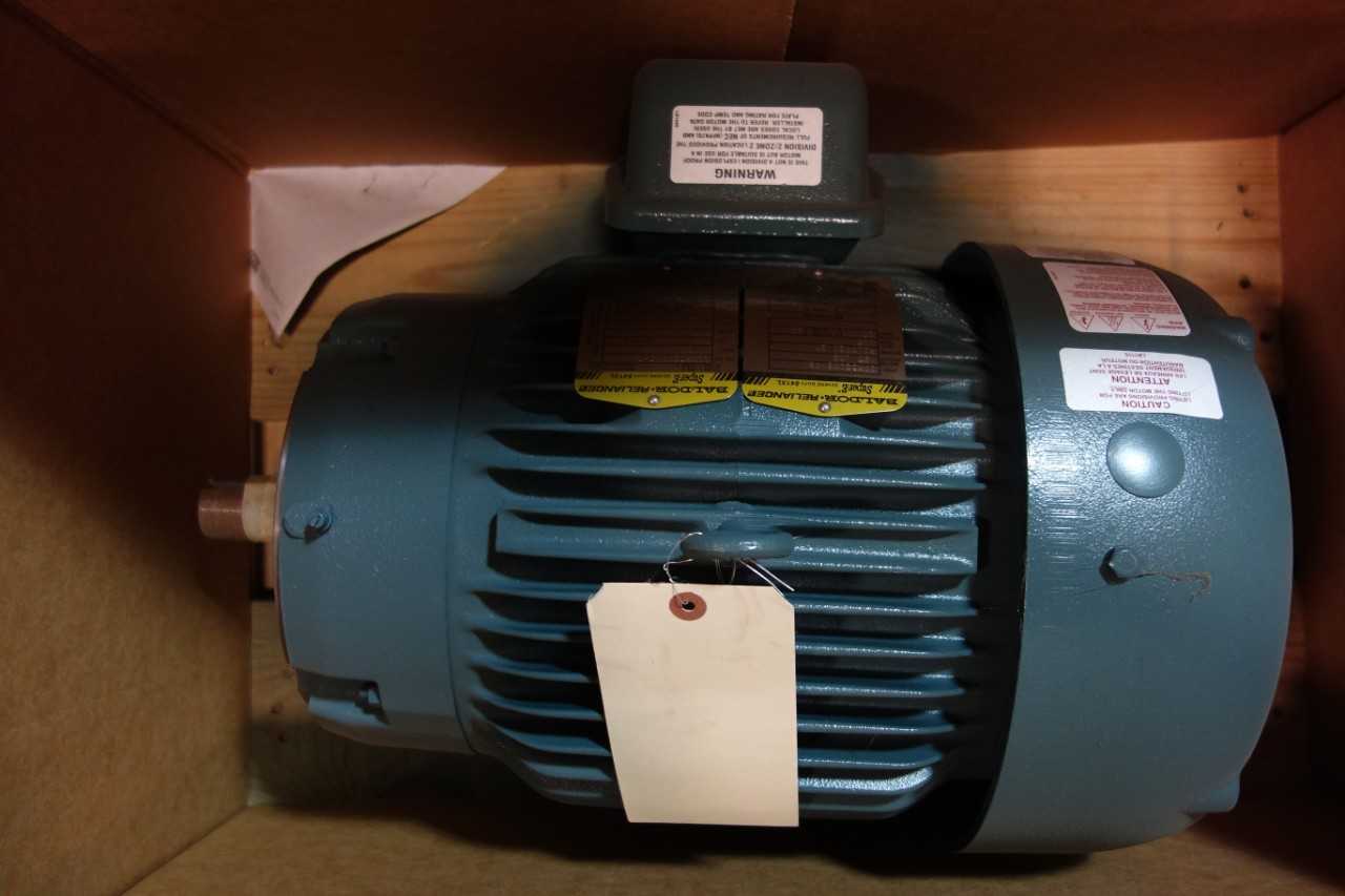 LOT OF 1 BALDOR CECP83770T-5 SUPER-E 213TC 3PH 7-1/2HP 1765RPM 1-3/8IN 575V-AC AC MOTOR - ELECTRIC MOTORS