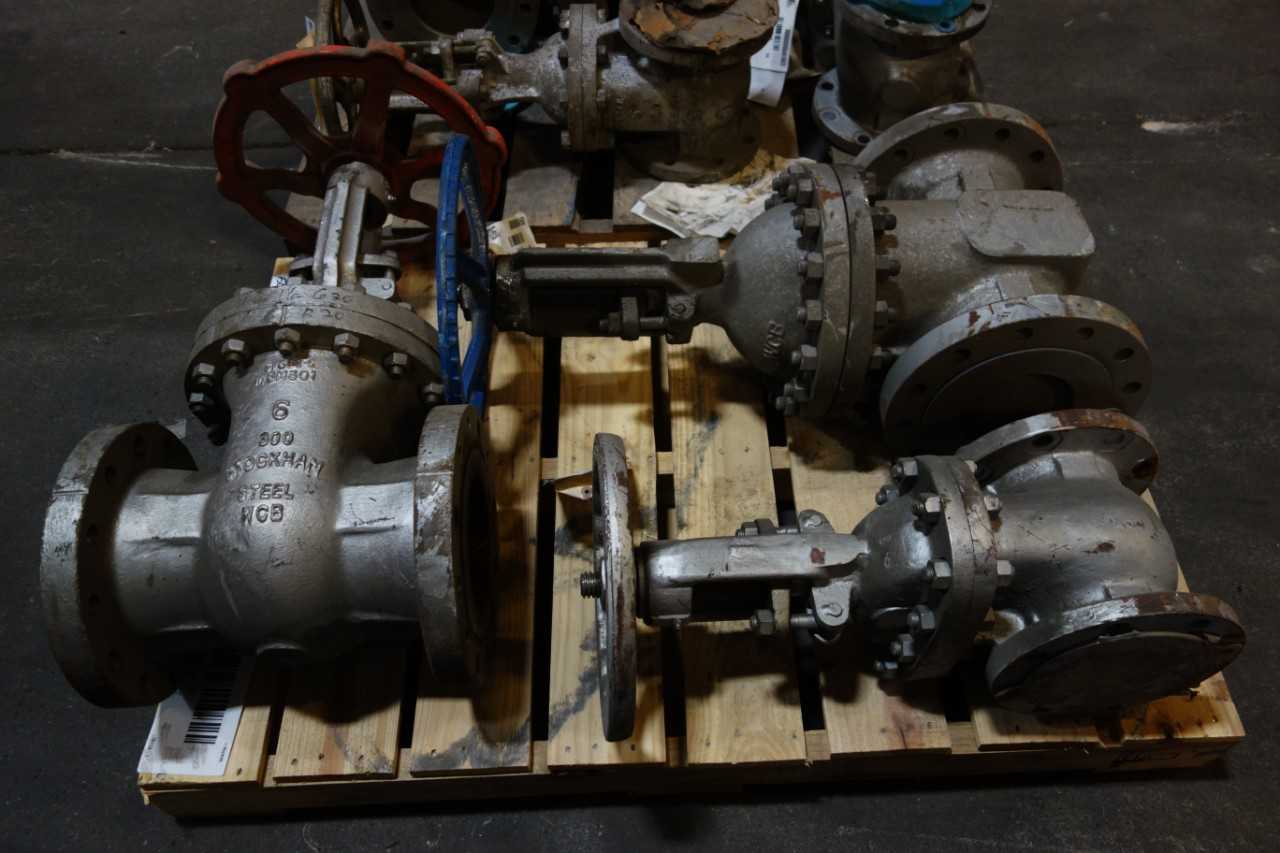 2 PALLETS OF SS GATE VALVES - VALVES
