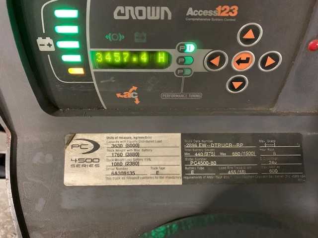 2012 Crown PC4500-80 double rider pallet jack Norcross GA - MANUAL PALLET JACKS