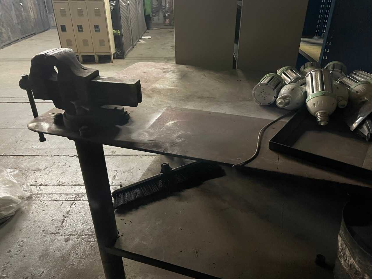 Steel Table with Vice - MISCELLANEOUS