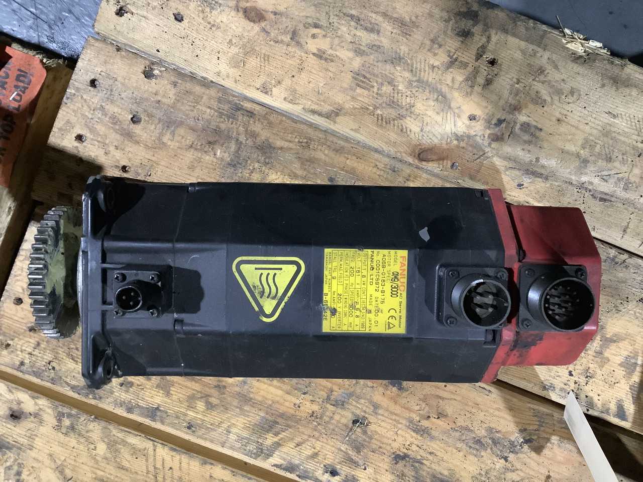 Lot of 1 Fanuc BM0.5/4000 AC Servo Motor - SERVO