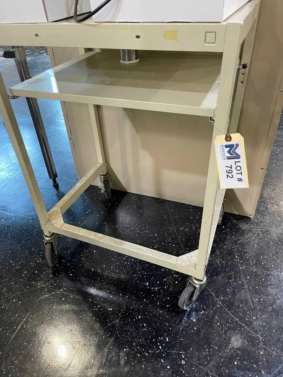 Metal Rolling Cart no Contents - ROLLING CARTS